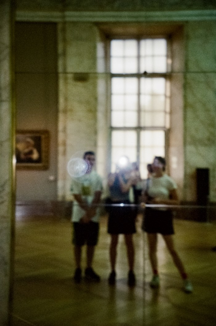 photo in louvre